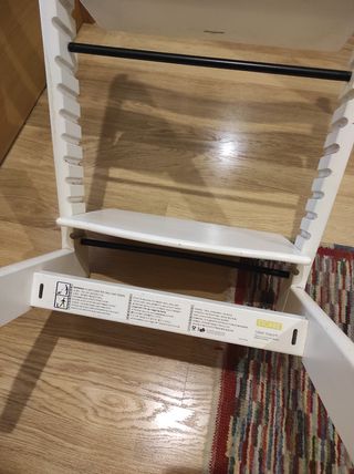Silla Evolutiva Stokke Blanca (tengo 2, 70 € cada)