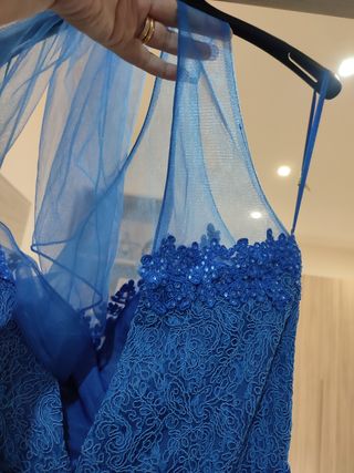 YADA COUTURE - abito cerimonia blu