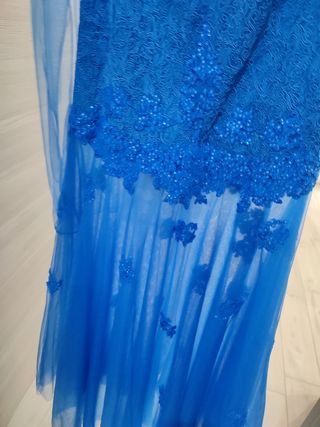 YADA COUTURE - abito cerimonia blu