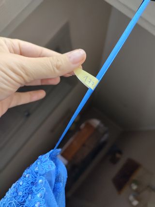 YADA COUTURE - abito cerimonia blu