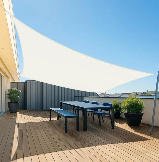 Toldo vela Cuadrado 2'5x3'5m