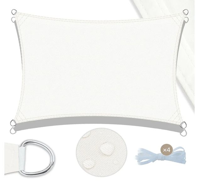 Toldo vela Cuadrado 2'5x3'5m