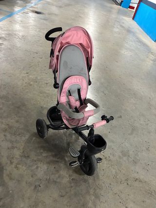 Triciclo Bebé Plegable Rosa