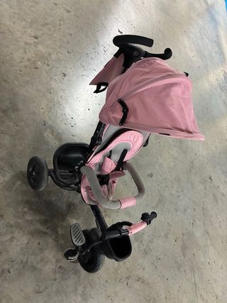 Triciclo Bebé Plegable Rosa