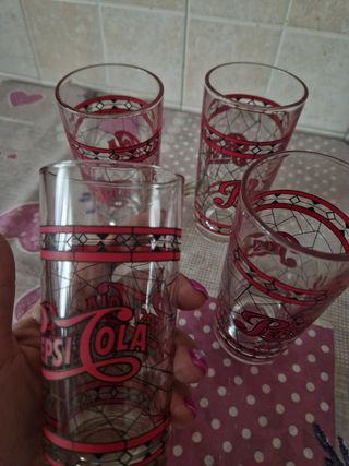 Bicchieri Pepsi Cola vintage