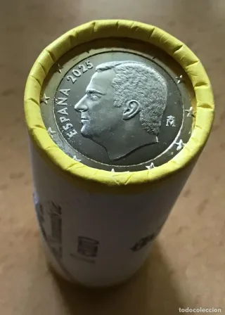 Moneda 1 Euro España 2025 - Sin Circular - Nueva