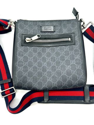 Bandolera Gucci negra y roja