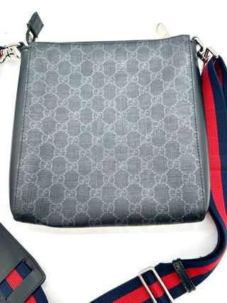 Bandolera Gucci negra y roja