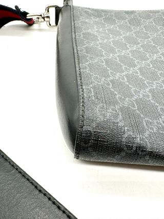 Bandolera Gucci negra y roja