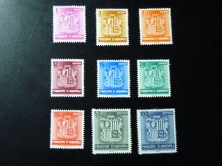 Sellos Andorra (1963 a 1997)