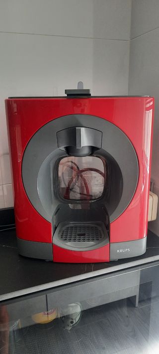 Cafetera Krups roja