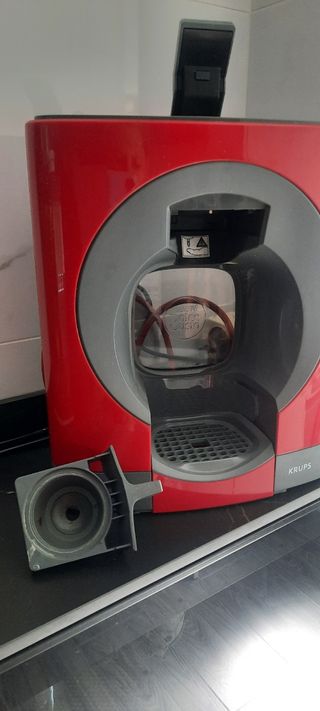 Cafetera Krups roja