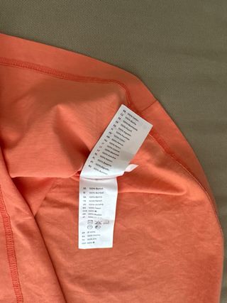 Top corto COS arancione