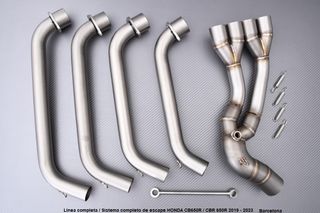 Línea completa HONDA CB650R / CBR 650R 2019 - 2023