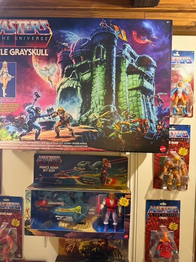 Masters del Universo - Figuras y Castillo