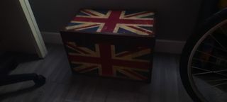 Baúl estilo vintage UK