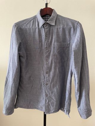 Camisa Banana Republic reversible, talla S