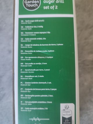 Trivelle terra Garden Touch - 2pz