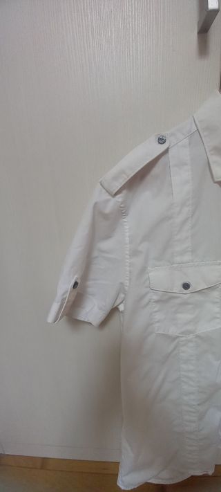 Camicia bianca uomo Manica Corta 