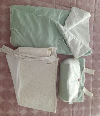 Saco carrito bebé + complementos