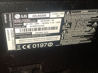 TV LG 42" SmartTV