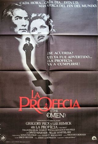 Cartel  de cine La Profecía (The Omen)