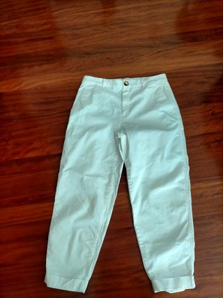 Pantalones Zara blancos