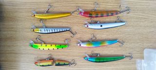 Señuelos de pesca spinning