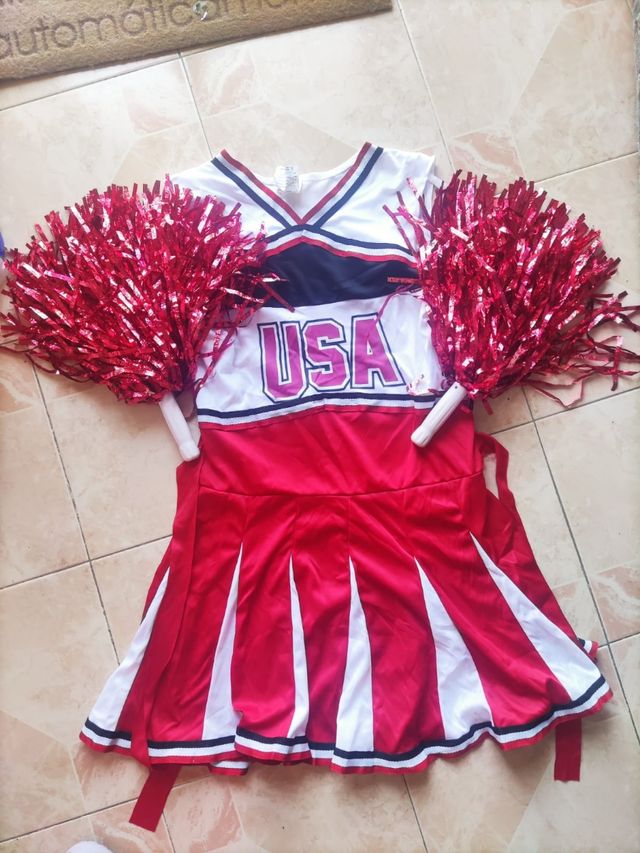 Disfraz animadora 12-14 años