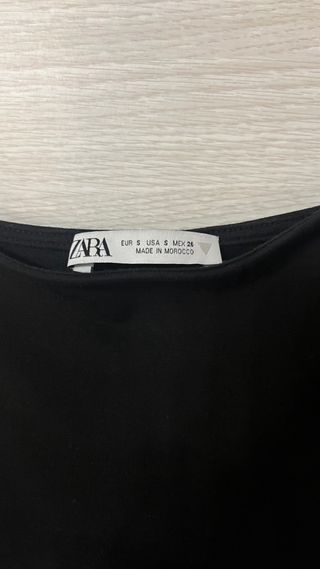 Vestido negro Zara - Talla única