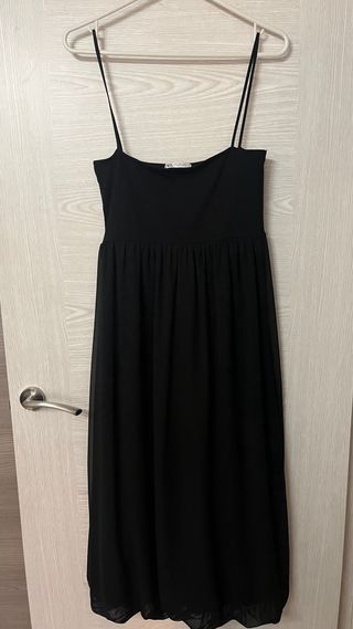 Vestido negro Zara - Talla única