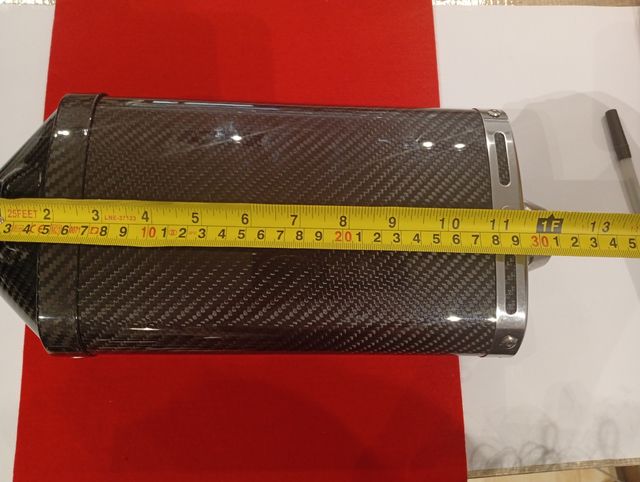 Tubo di scarico in carbonio - Moto