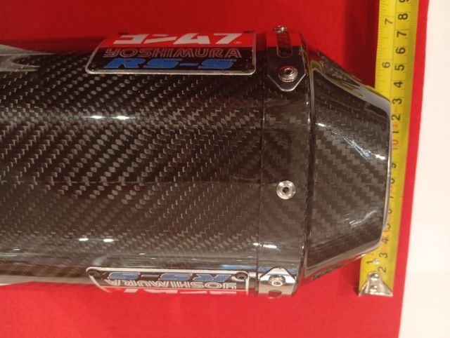 Tubo di scarico in carbonio - Moto