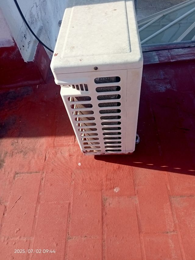 Regalo , aire acondicionado, no funciona no sé que