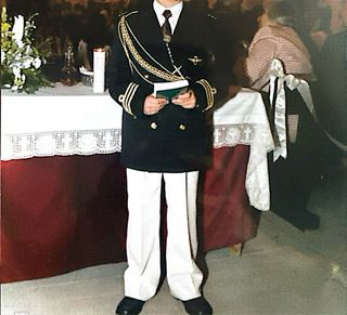 Traje comunión niño talla 10