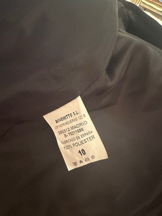 Traje comunión niño talla 10