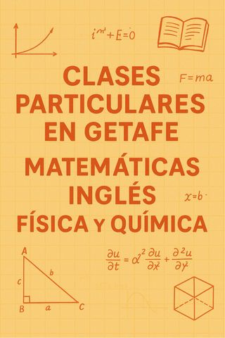 Clases particulares de mate,inglés, fisica-quimica
