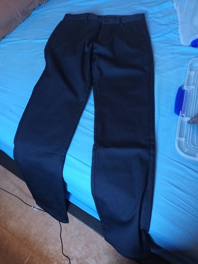 Pantalón térmico negro elegante
