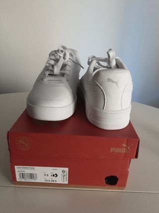 Zapatillas nuevas Puma Court Classic Clean Blancas