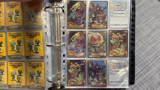 Lote de 260+ cartas Krosmaster