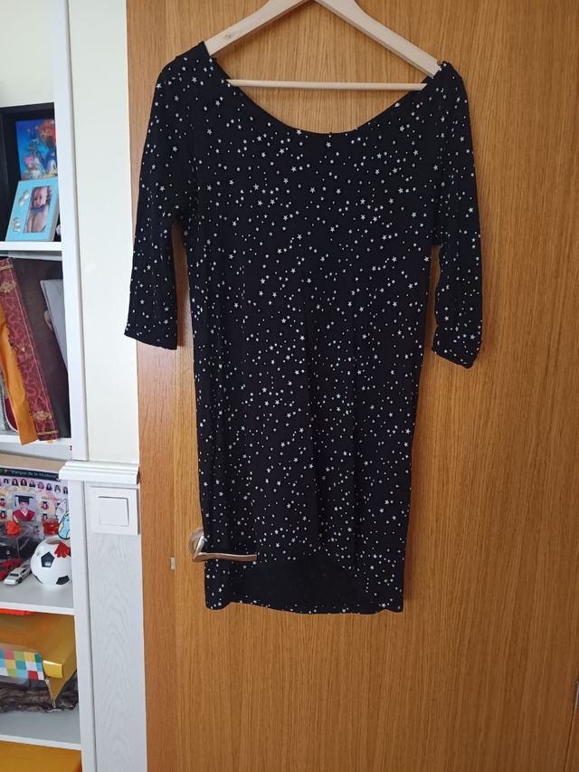 Vestido negro estrellas ✨