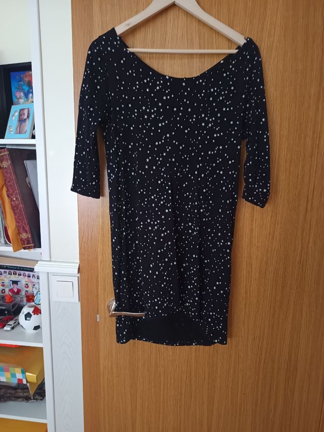 Vestido negro estrellas ✨