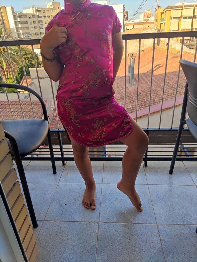 Disfraz Geisha/Japonesa talla adulto y niño, mismo