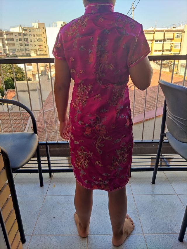 Disfraz Geisha/Japonesa talla adulto y niño, mismo