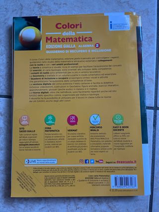 colori della matematica edizione gialla algebra 2