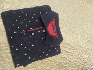 Polo Tommy Hilfiger L - Azul Marino