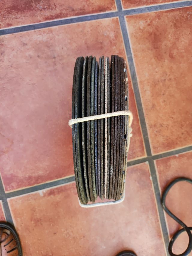 Amoladora Grande Metabo + discos + cable