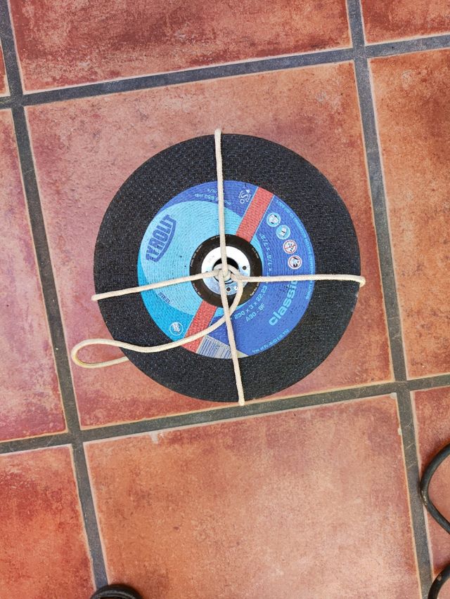 Amoladora Grande Metabo + discos + cable