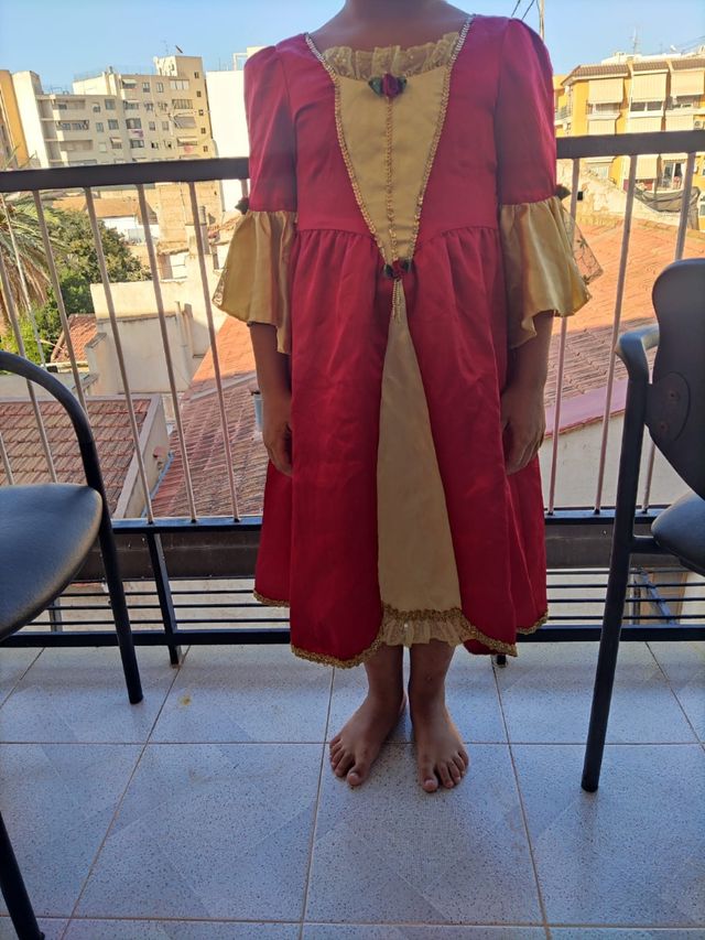 Disfraz princesa niña 10-12 años