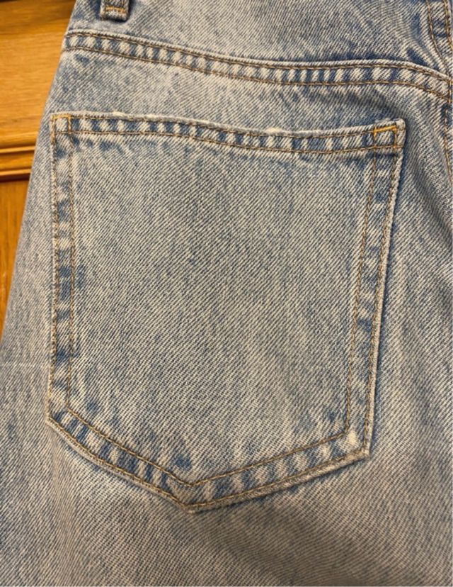 Vaqueros rectos Zara - Azul